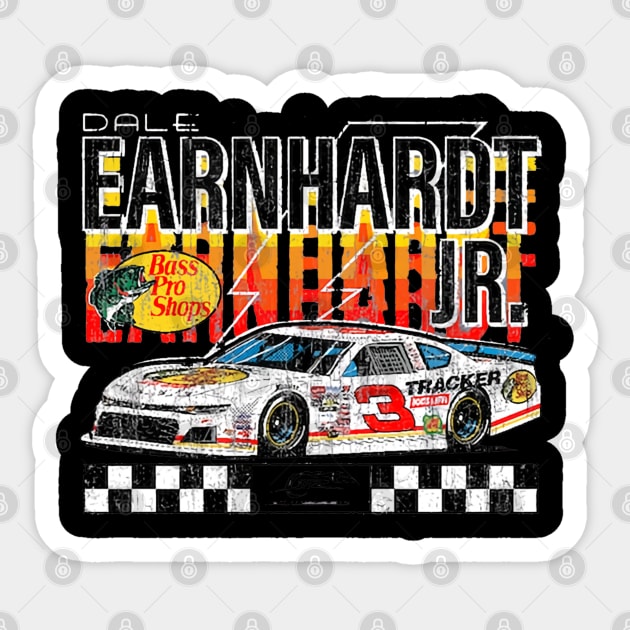 Dale Earnhardt Jr. Car Sticker by ganisfarhan